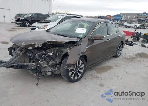 2017 Honda Accord Hybrid Touring from USA, damaged, VIN JHMCR6F72HC026523